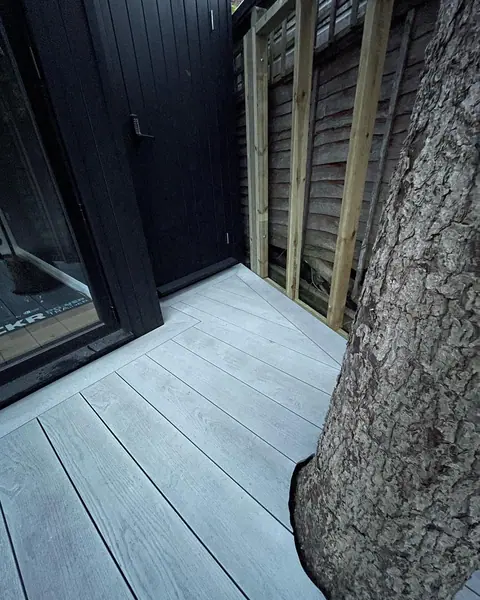 Great days work. !!! THE A TEAM #millboard #carpentry #garden #decking