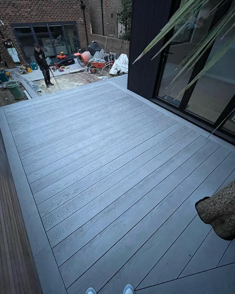 Decking job in Sussex
