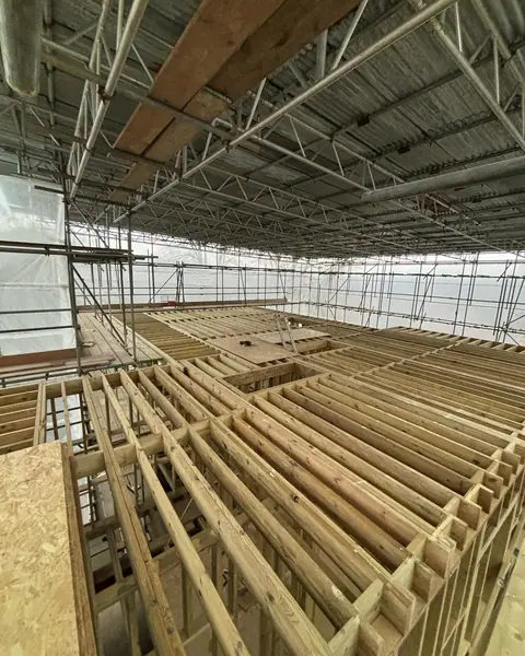 Ready to form parapet walls,furings and warm deck it 😍👍🏼👊 #carpentry #timber #ti