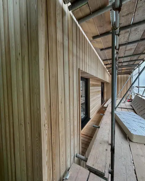 Onto the next thing on the list!• • • • • • • •  #cladding #timberframe #house #