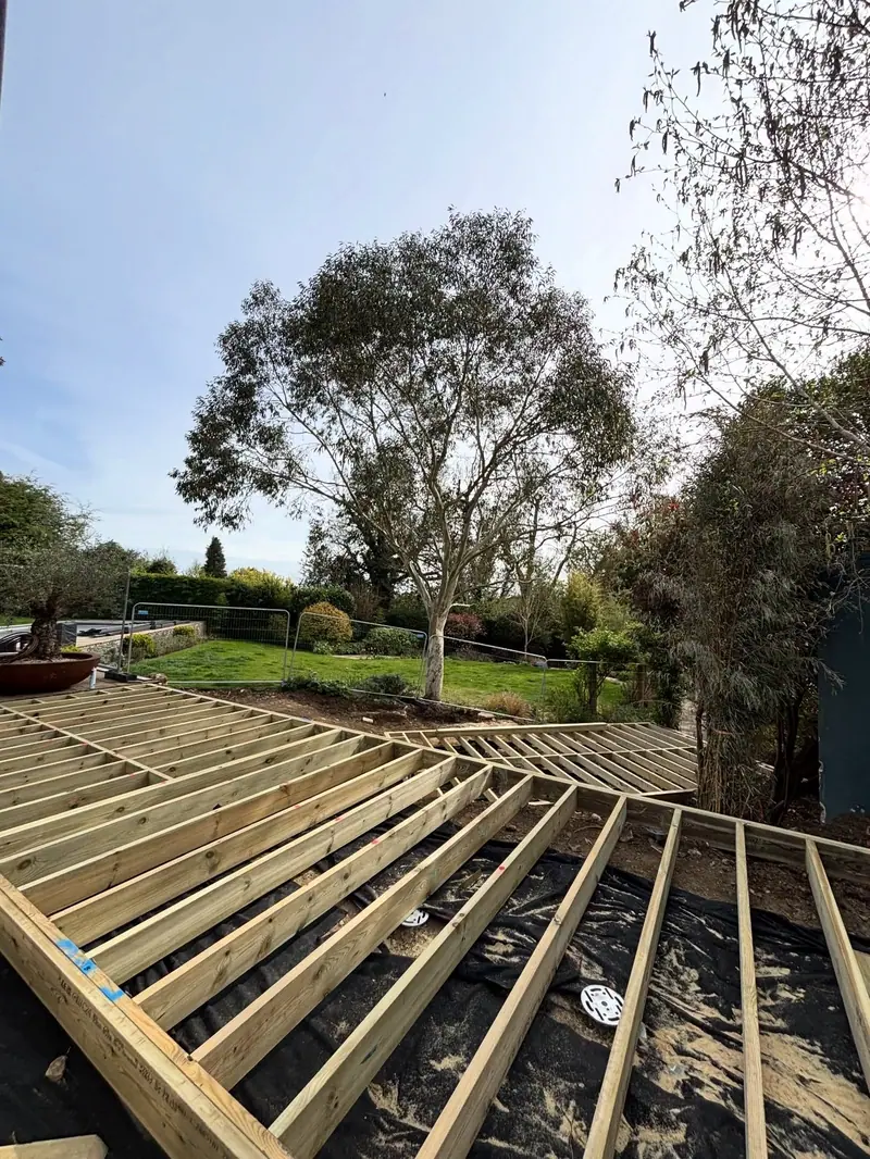 Decking job in Sussex